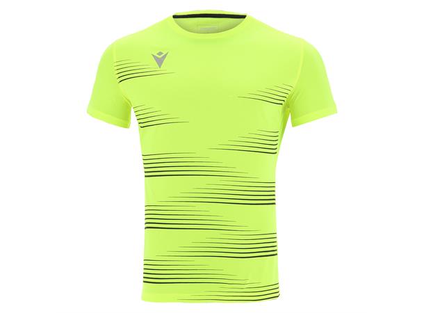 Ivan Shirt NYEL/BLK M Teknisk løpe t-skjorte til herre 