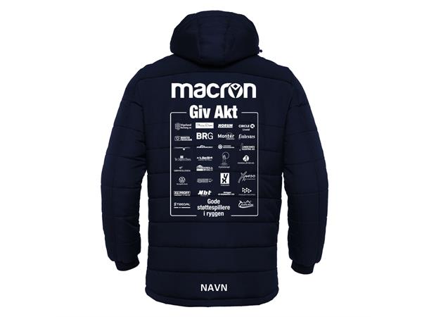 Giv Akt Narvik NAV Lang varm jakke 