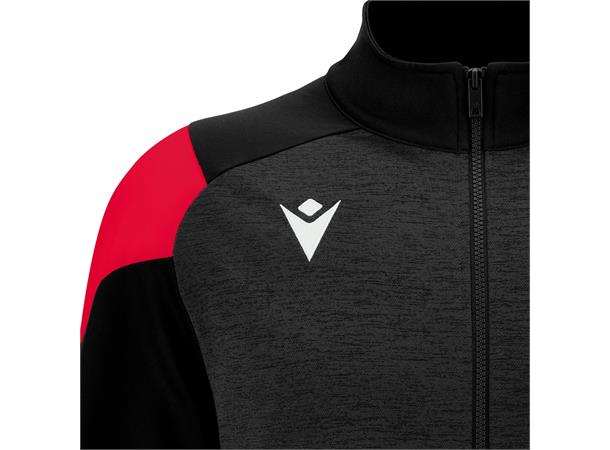 Vanir Travel Full Zip Top BLK/RED XXS Teknisk overtrekksjakke - Unisex 